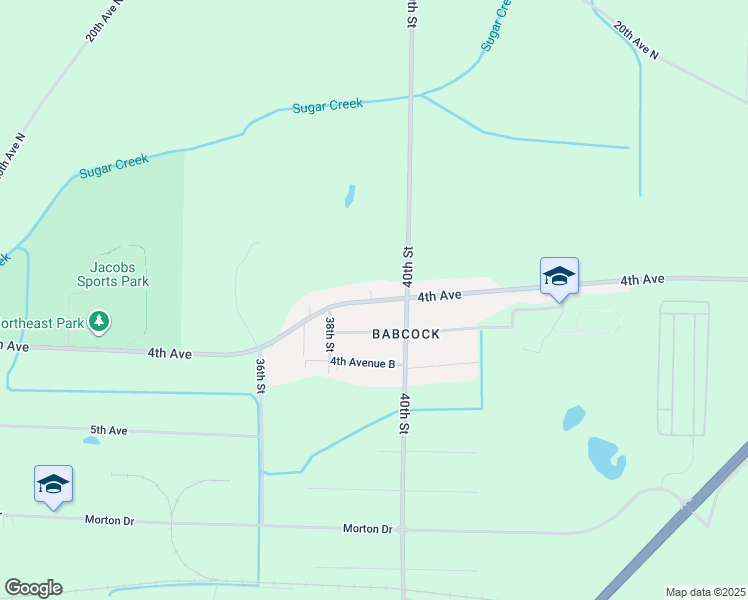 map of restaurants, bars, coffee shops, grocery stores, and more near 3918 4th Avenue in East Moline
