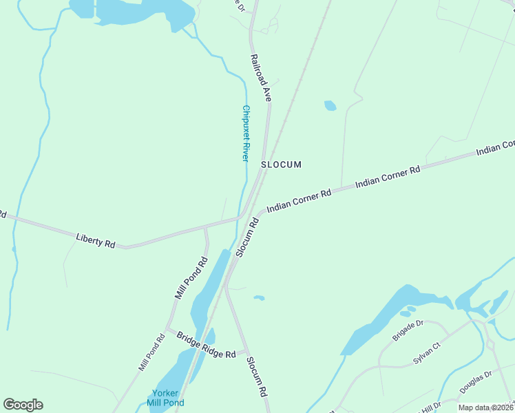 map of restaurants, bars, coffee shops, grocery stores, and more near 897 Indian Corner Road in North Kingstown