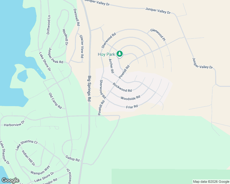 map of restaurants, bars, coffee shops, grocery stores, and more near 16320 Woodside Rd in Weed