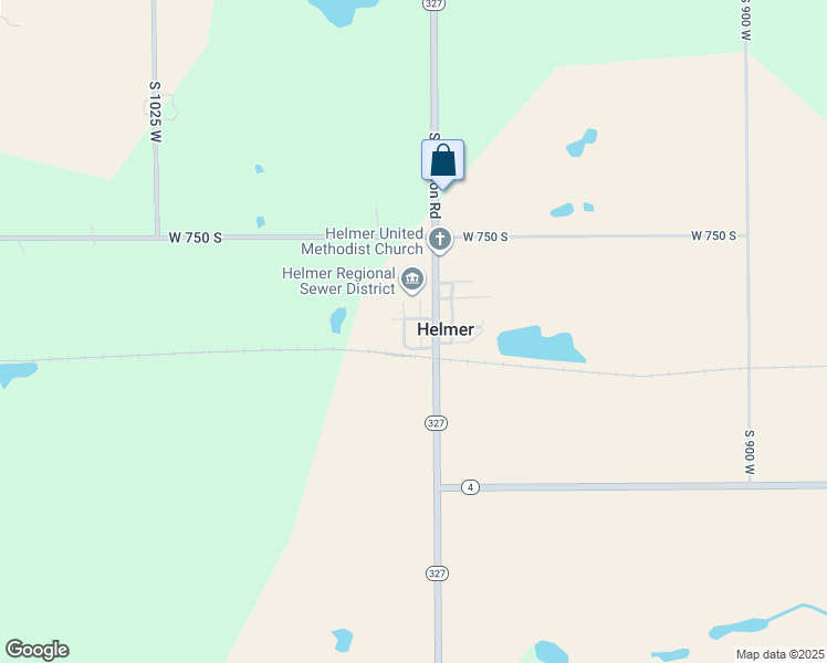 map of restaurants, bars, coffee shops, grocery stores, and more near 9649-9699 West 772 South in Hudson