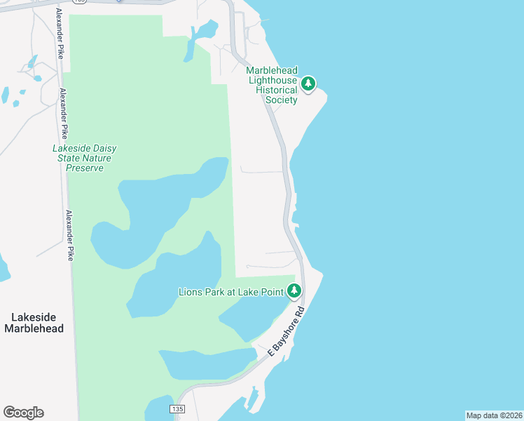 map of restaurants, bars, coffee shops, grocery stores, and more near 828 E Main St in Lakeside Marblehead