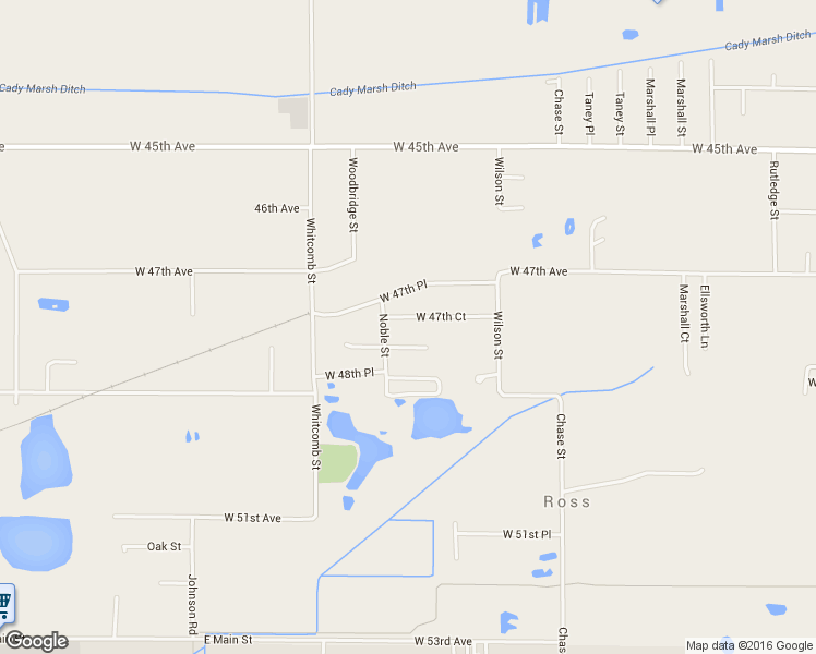 map of restaurants, bars, coffee shops, grocery stores, and more near 3517 West 47th Court in Gary
