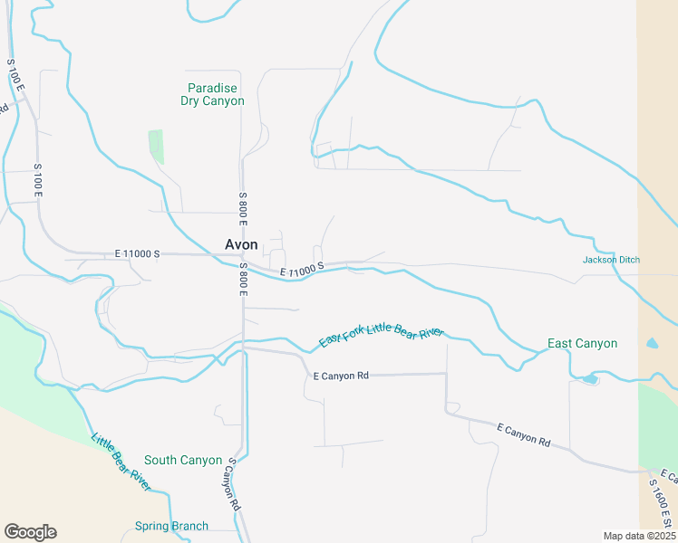 map of restaurants, bars, coffee shops, grocery stores, and more near 980 East 11000 South in Paradise