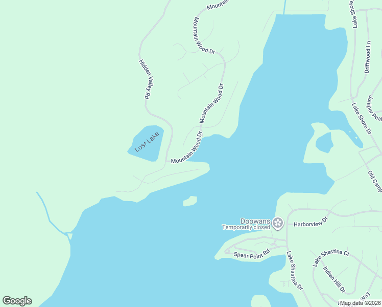 map of restaurants, bars, coffee shops, grocery stores, and more near 15004-15198 Mountain Wood Dr in Weed