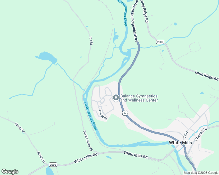 map of restaurants, bars, coffee shops, grocery stores, and more near 1104 Lonesome Lock Road in White Mills