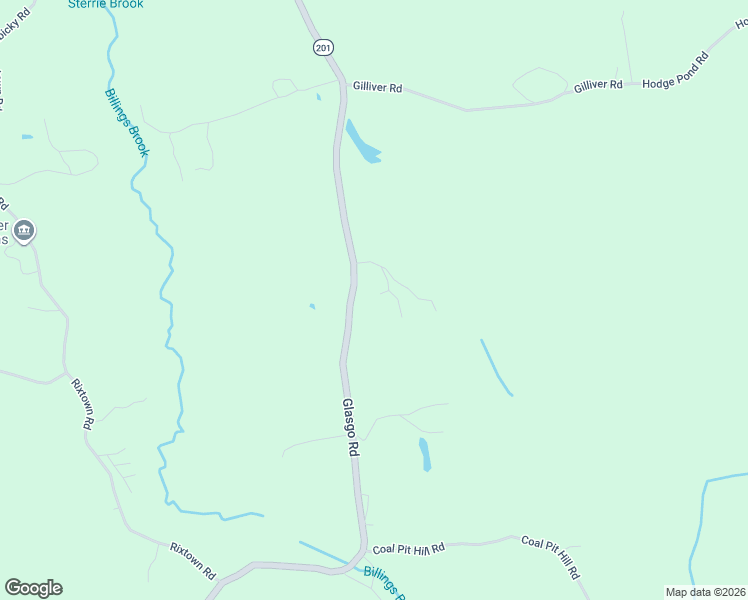 map of restaurants, bars, coffee shops, grocery stores, and more near 2228 Glasgo Road in Griswold