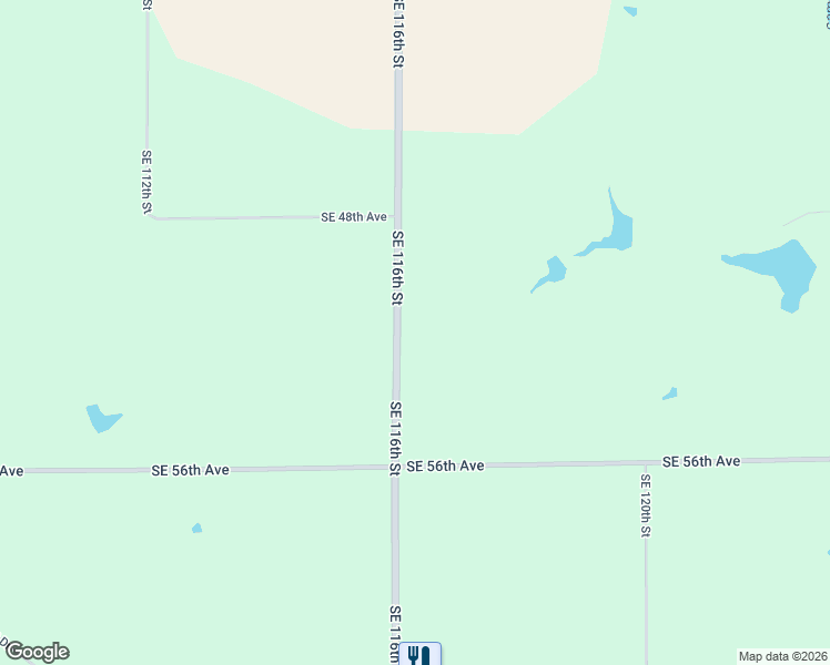 map of restaurants, bars, coffee shops, grocery stores, and more near 4931 Southeast 116th Street in Runnells