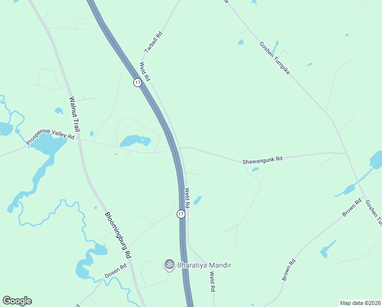 map of restaurants, bars, coffee shops, grocery stores, and more near 143 Shawangunk Road in Middletown