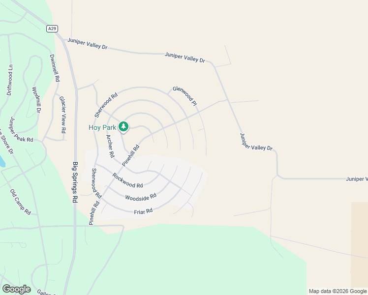map of restaurants, bars, coffee shops, grocery stores, and more near 15516 Archer Road in Weed