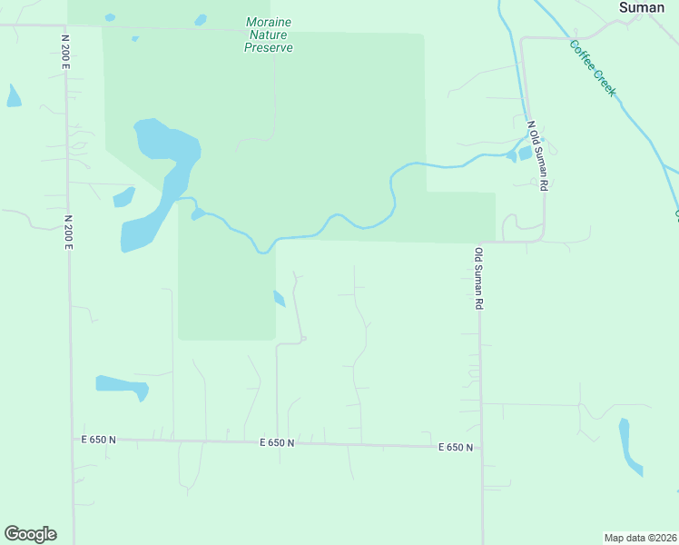 map of restaurants, bars, coffee shops, grocery stores, and more near 688 Harvest Road in Valparaiso