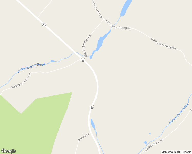 map of restaurants, bars, coffee shops, grocery stores, and more near Highway 97 in Narrowsburg