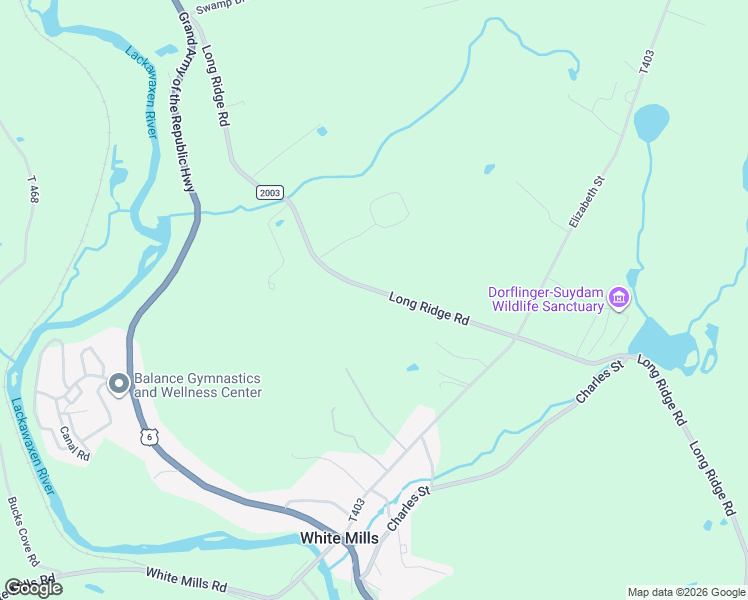 map of restaurants, bars, coffee shops, grocery stores, and more near 865 Long Ridge Road in Hawley