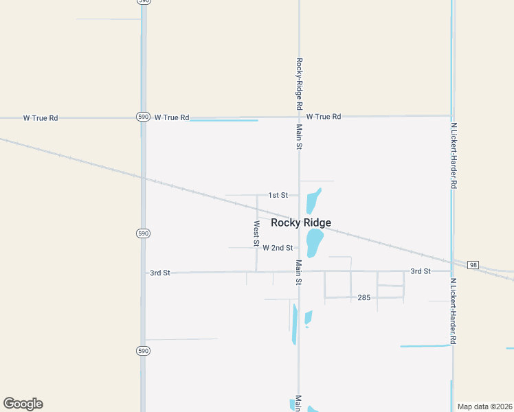 map of restaurants, bars, coffee shops, grocery stores, and more near 1098 West Street in Oak Harbor