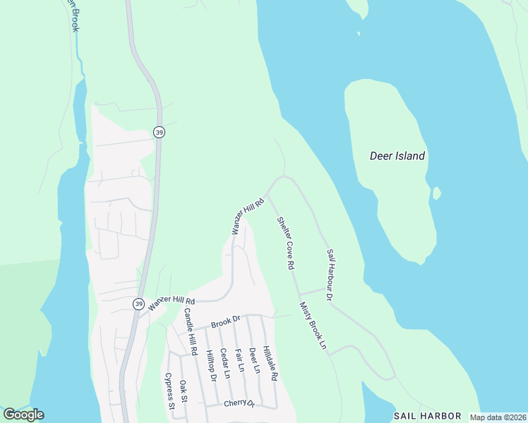 map of restaurants, bars, coffee shops, grocery stores, and more near 2 Shelter Cove Road in Sherman
