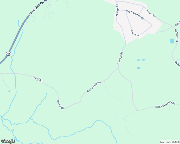 map of restaurants, bars, coffee shops, grocery stores, and more near 47 Benton Hill Road in Griswold