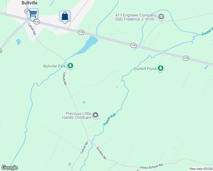 map of restaurants, bars, coffee shops, grocery stores, and more near 32 Feiertag Road in Middletown