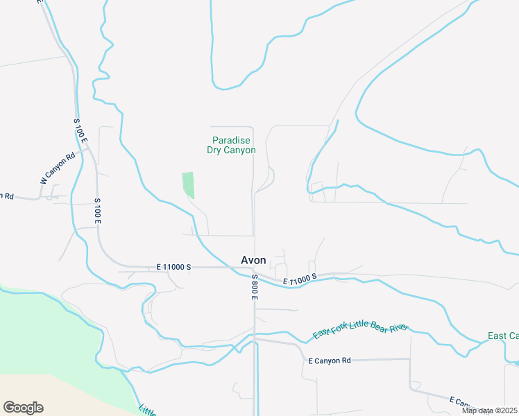 map of restaurants, bars, coffee shops, grocery stores, and more near 10820 South 800 East in Paradise