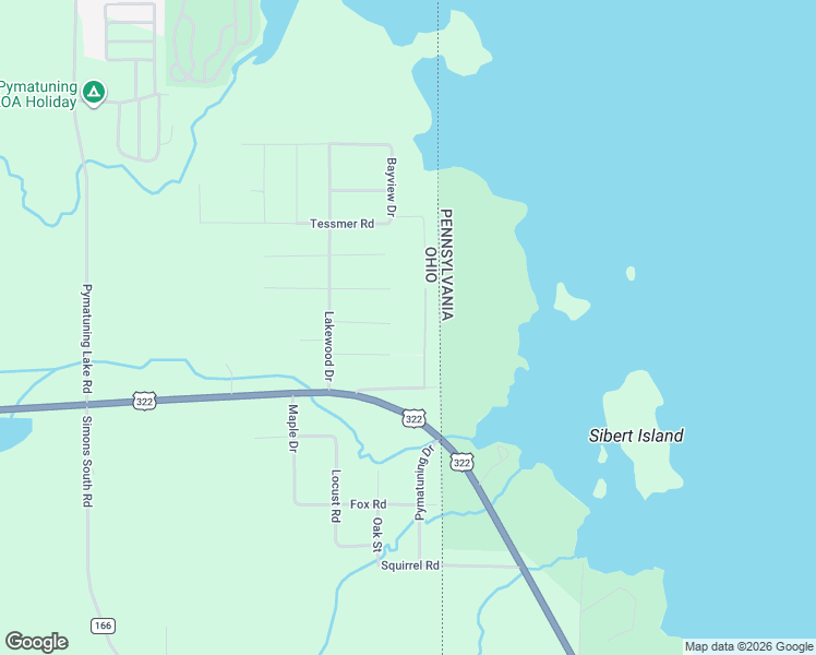 map of restaurants, bars, coffee shops, grocery stores, and more near 7913 Penn Line Drive in Williamsfield