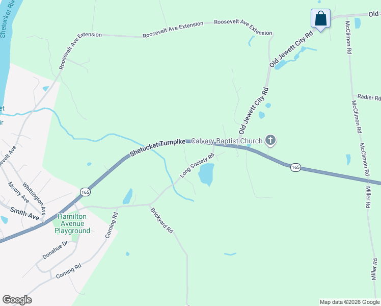 map of restaurants, bars, coffee shops, grocery stores, and more near 59 Long Society Road in Preston