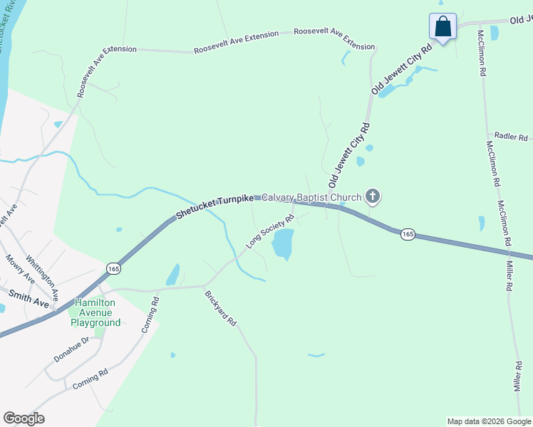 map of restaurants, bars, coffee shops, grocery stores, and more near 59 Long Society Road in Preston