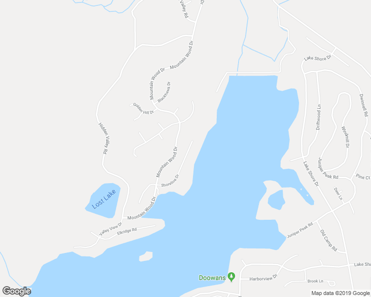 map of restaurants, bars, coffee shops, grocery stores, and more near 14937 Shoreline Drive in Weed