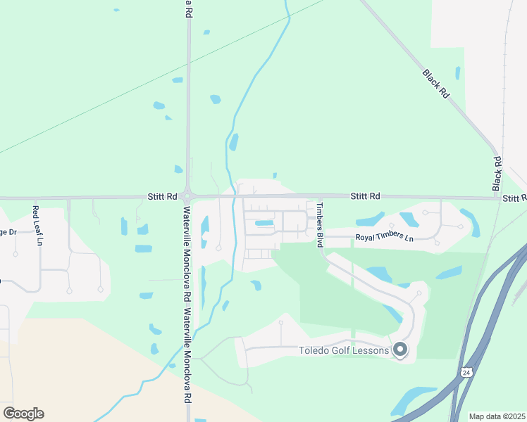 map of restaurants, bars, coffee shops, grocery stores, and more near 7736 Timbers Edge in Waterville