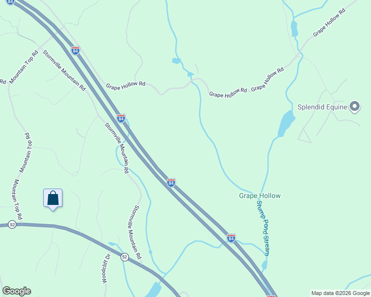 map of restaurants, bars, coffee shops, grocery stores, and more near 545 Grape Hollow Road in Holmes