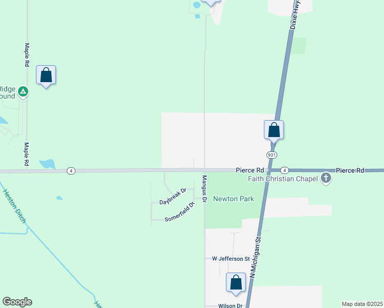 map of restaurants, bars, coffee shops, grocery stores, and more near 1001 Angela Drive in Lakeville