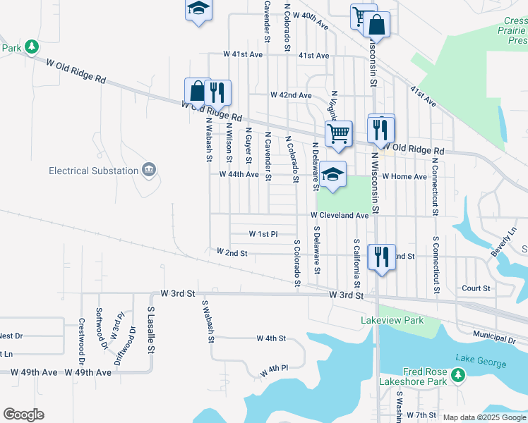 map of restaurants, bars, coffee shops, grocery stores, and more near 2 North Cavender Street in Hobart