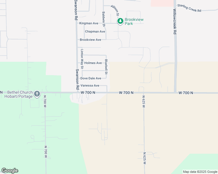 map of restaurants, bars, coffee shops, grocery stores, and more near 3901-3999 Viceroy St in Portage