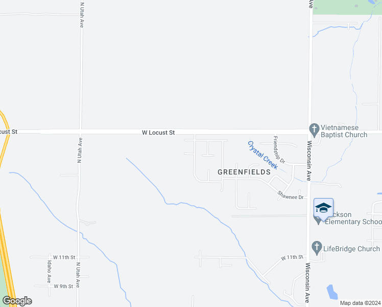 map of restaurants, bars, coffee shops, grocery stores, and more near 5904 Austin Avenue in Davenport