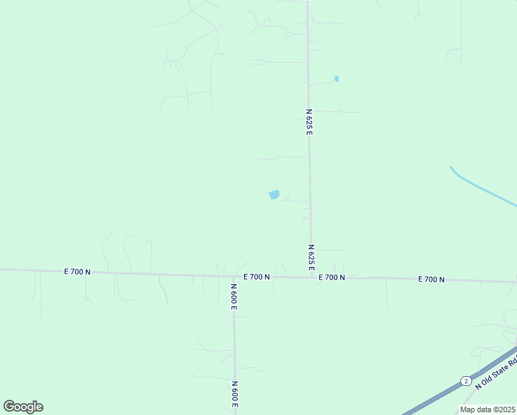 map of restaurants, bars, coffee shops, grocery stores, and more near 700-718 North 625 East in Westville