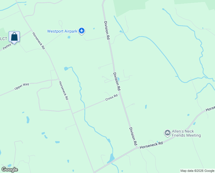 map of restaurants, bars, coffee shops, grocery stores, and more near 847 Division Road in Westport