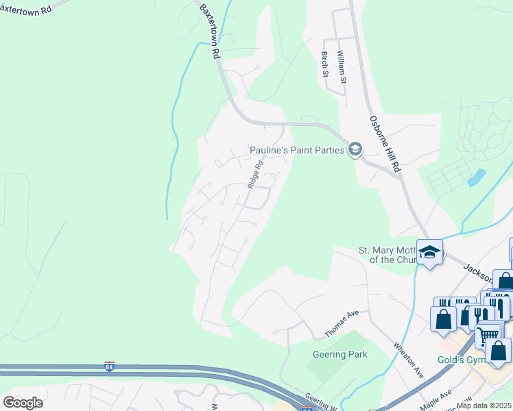 map of restaurants, bars, coffee shops, grocery stores, and more near 14 Hilltop Circle in Fishkill