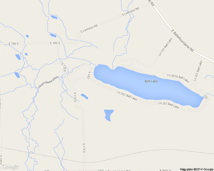 map of restaurants, bars, coffee shops, grocery stores, and more near 1780 Ln 201 Ball Lake in Hamilton