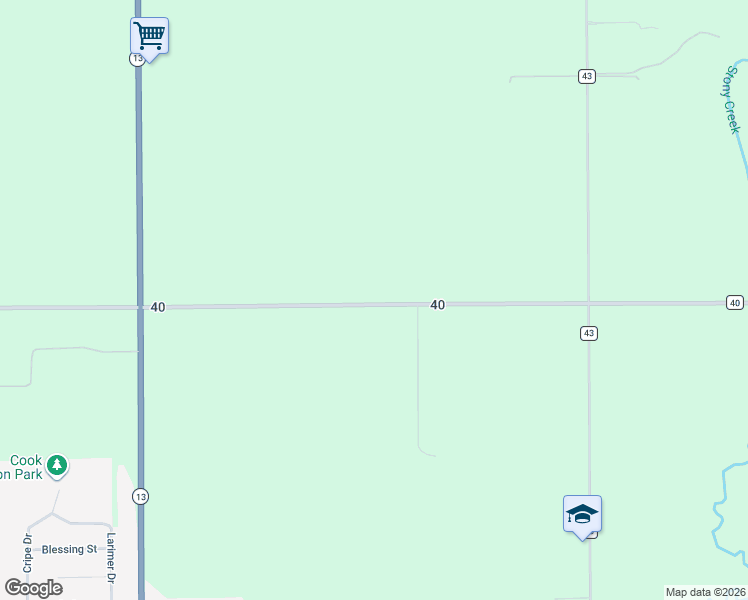 map of restaurants, bars, coffee shops, grocery stores, and more near 11439 County Road 40 in Millersburg