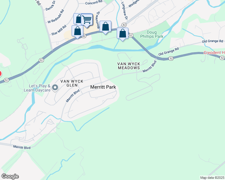 map of restaurants, bars, coffee shops, grocery stores, and more near 903 Huntington Drive in Fishkill