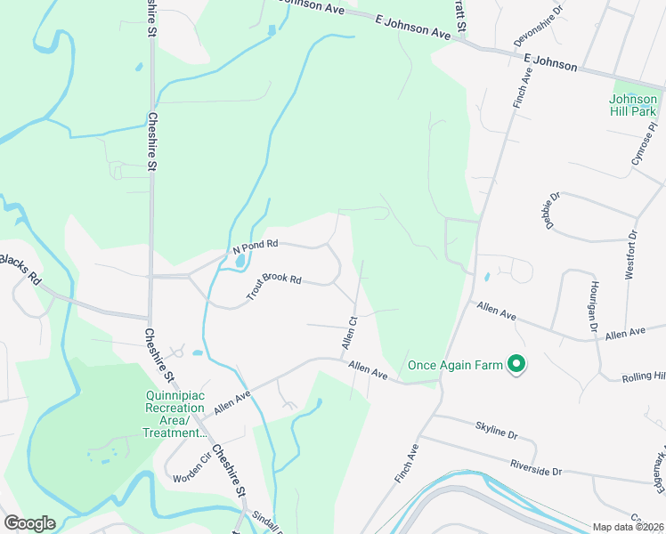 map of restaurants, bars, coffee shops, grocery stores, and more near 68 Trout Brook Road in Cheshire