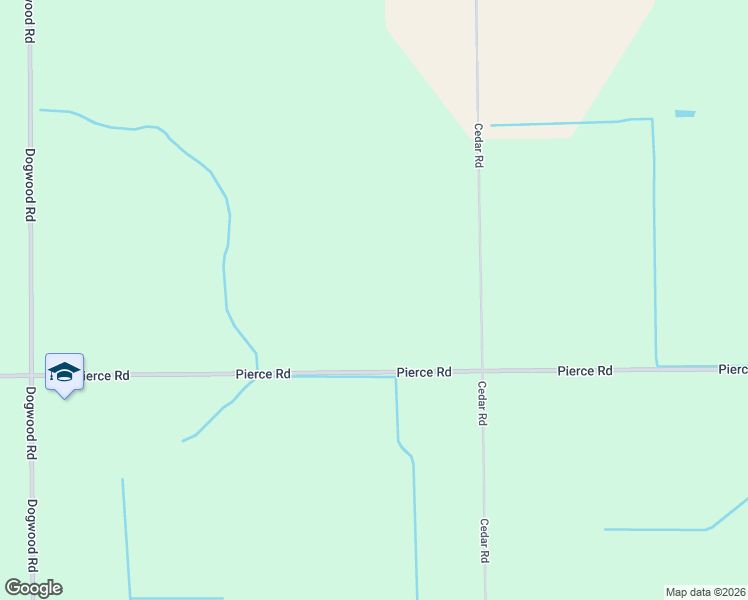 map of restaurants, bars, coffee shops, grocery stores, and more near 65811 Cedar Road in Wakarusa