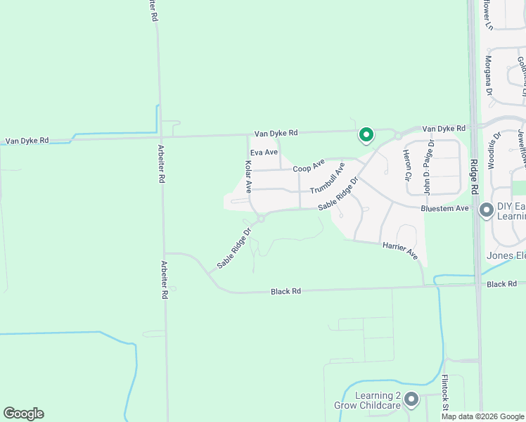 map of restaurants, bars, coffee shops, grocery stores, and more near 1010 Sable Ridge Drive in Joliet