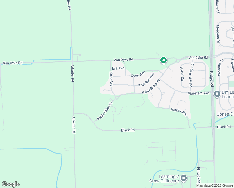 map of restaurants, bars, coffee shops, grocery stores, and more near 1010 Sable Ridge Drive in Joliet