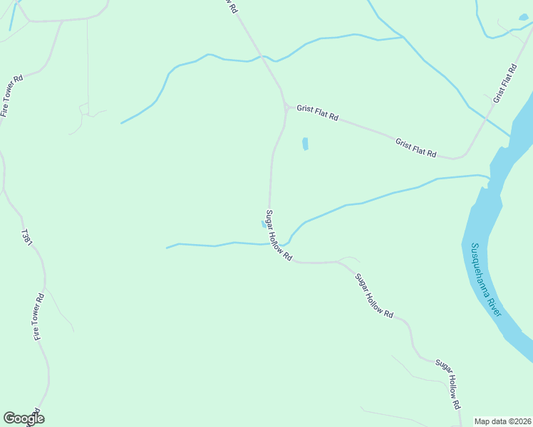 map of restaurants, bars, coffee shops, grocery stores, and more near 1021 Sugar Hollow Road in Tunkhannock