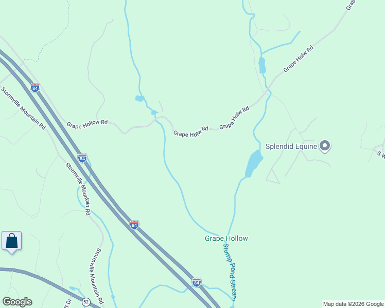 map of restaurants, bars, coffee shops, grocery stores, and more near 489 Grape Hollow Road in Holmes