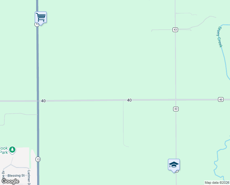 map of restaurants, bars, coffee shops, grocery stores, and more near 11439 County Road 40 in Millersburg