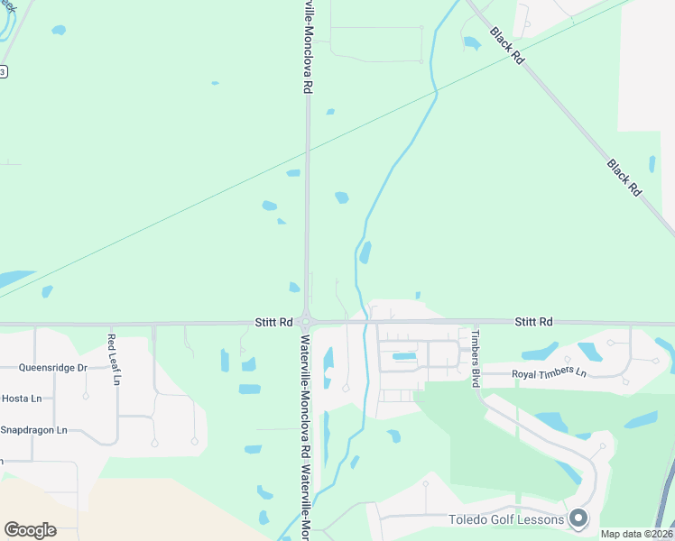 map of restaurants, bars, coffee shops, grocery stores, and more near 5501 Waterville-Monclova Road in Lucas County