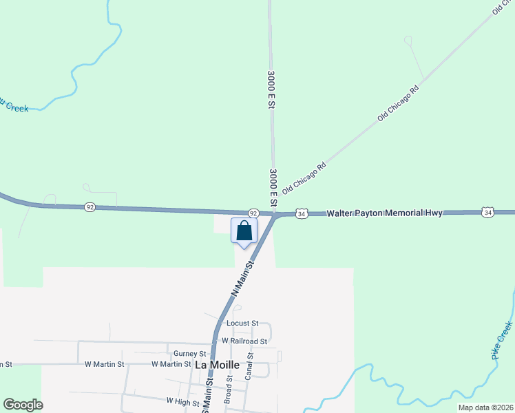 map of restaurants, bars, coffee shops, grocery stores, and more near in La Moille