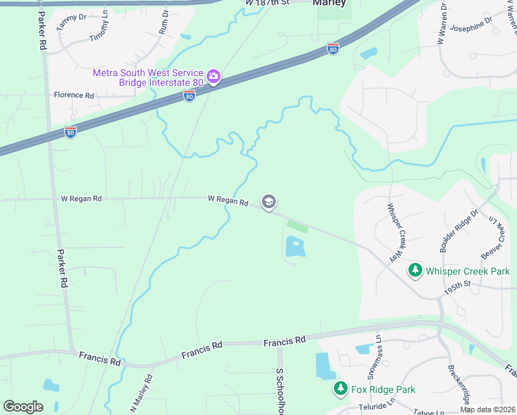 map of restaurants, bars, coffee shops, grocery stores, and more near 12823 W Regan Rd in Mokena