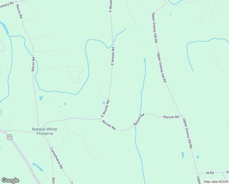 map of restaurants, bars, coffee shops, grocery stores, and more near 22 East Woods Road in Roxbury