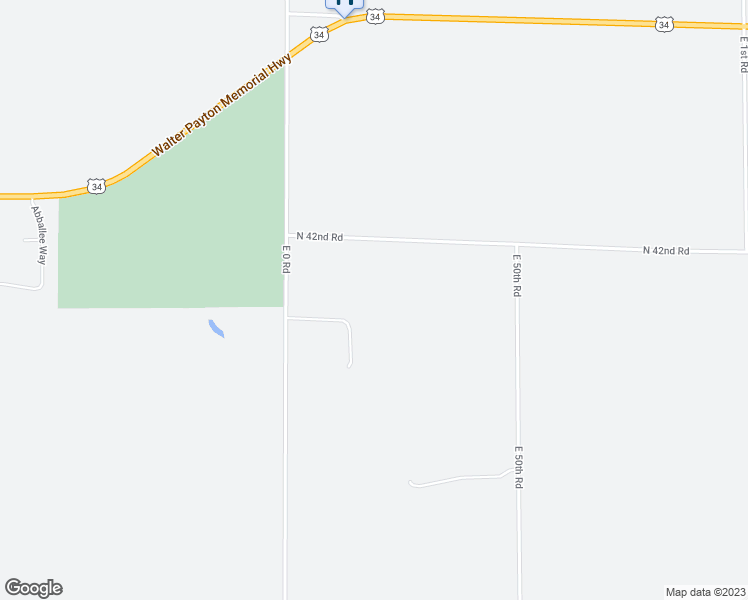 map of restaurants, bars, coffee shops, grocery stores, and more near 18 North 42nd Road in Mendota