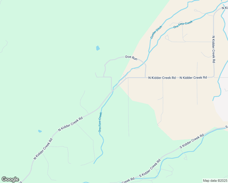 map of restaurants, bars, coffee shops, grocery stores, and more near 2402-3598 North Kidder Creek Road in Etna